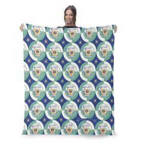 Warner Bros. Harry Potter Butterbeer Repeat Silk Touch Sherpa Throw Blanket 50X60 Inches