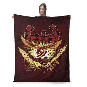 Marvel Captain America Red Hulk Rises Silk Touch Throw Blanket 50X60 Inches